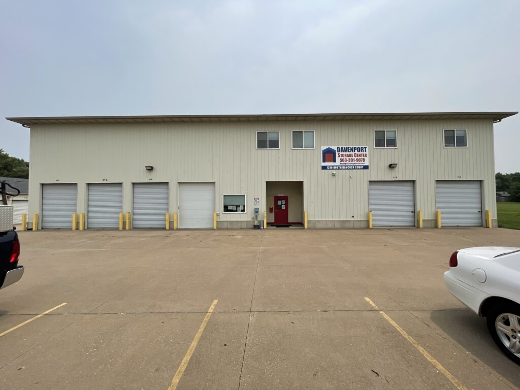 Warehouse Storage at Davenport Storage Center in Davenport, Iowa.