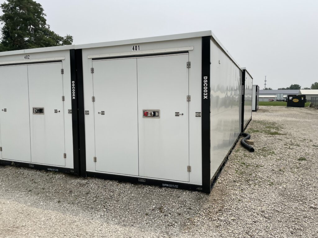 Drive-up (8' x 20' x 8') modular storage unit - unit number 401