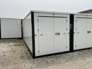 Drive-up (8' x 20' x 8') modular storage units