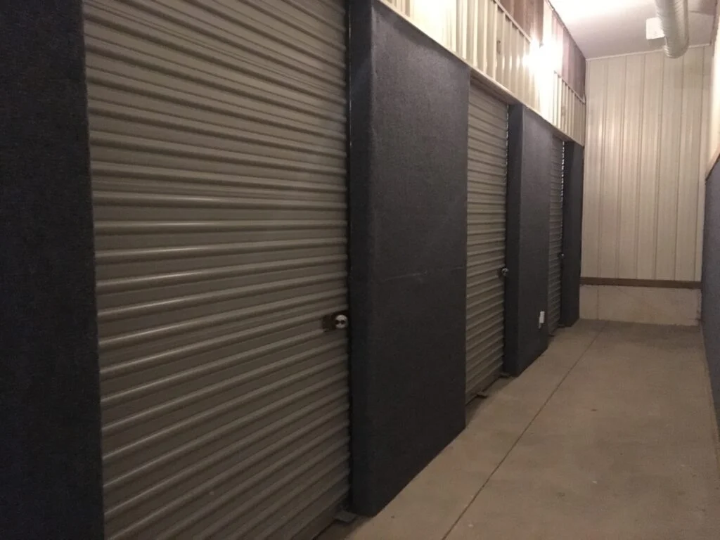 Indoor climate controlled storage units