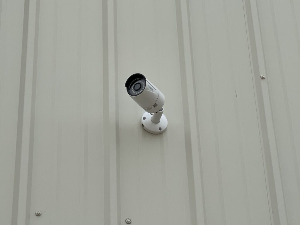Security Camera at Davenport Storage Center