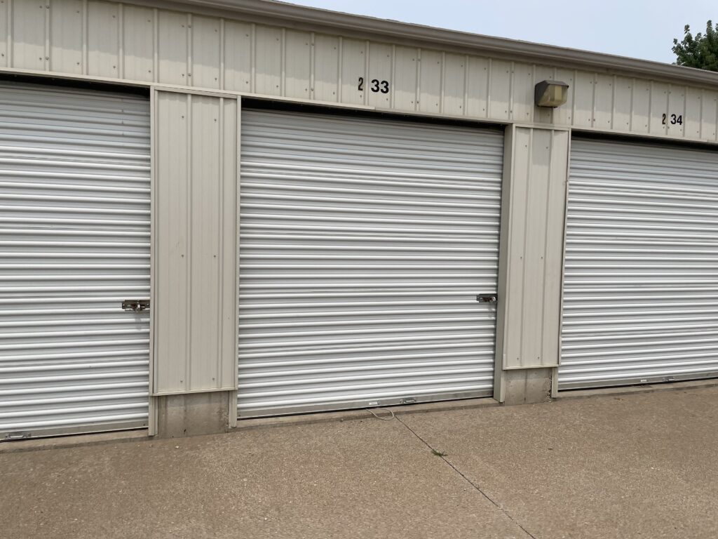 Unit 233 - Drive-up self-storage unit for rent in Davenport, Iowa