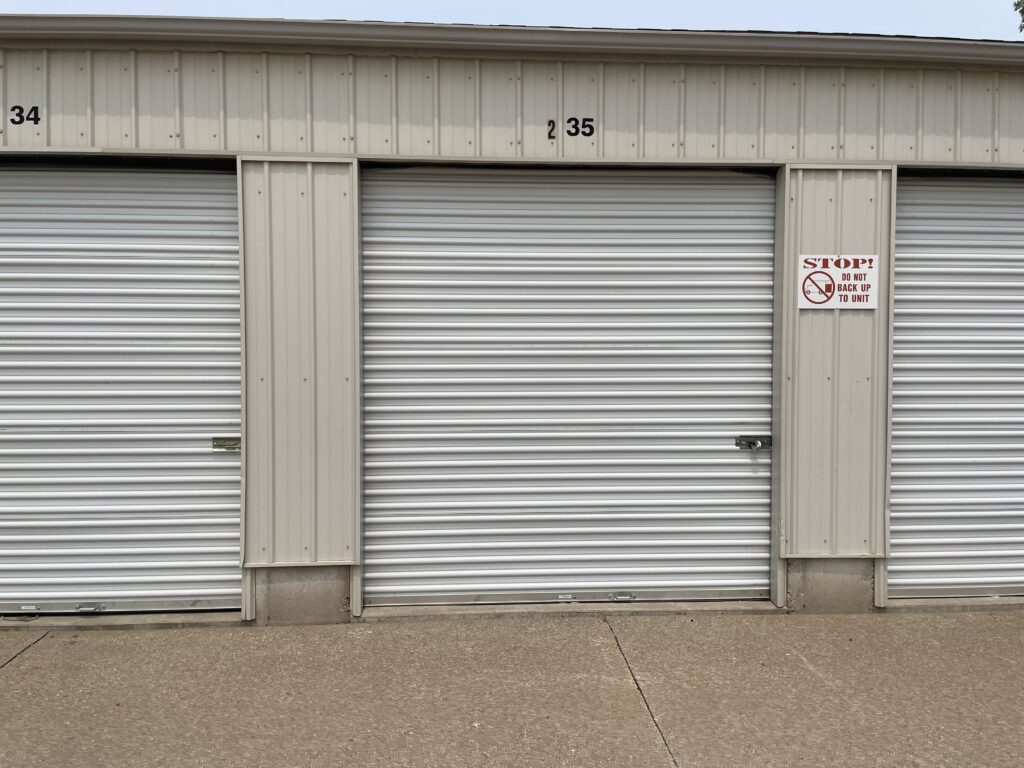 Unit 235 - Drive-up self-storage unit for rent in Davenport, Iowa