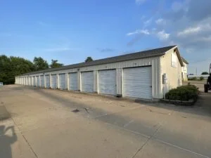 10′ x 10′ x 9′ Drive-Up Self-Storage Units at Davenport Storage Center in Davenport, Iowa