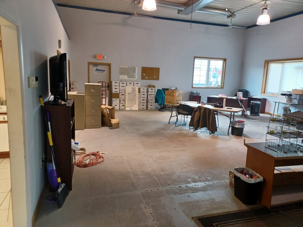 Main room of Commercial-Office Space in Davenport, Iowa.